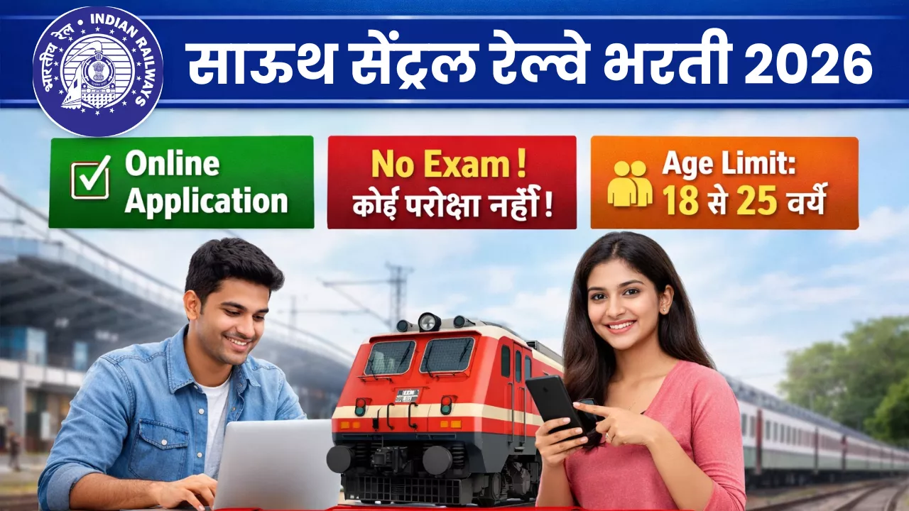 South Central Railway Bharti 2026