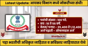 Income Tax Bharti 2025