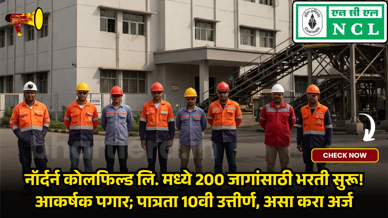 NCL Bharti 2025