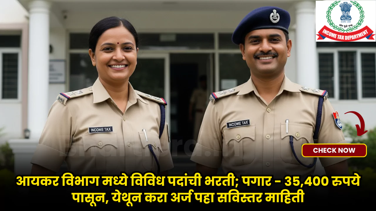 Income Tax Bharti 2025