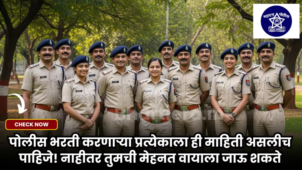 Police Bharti Information in Marathi
