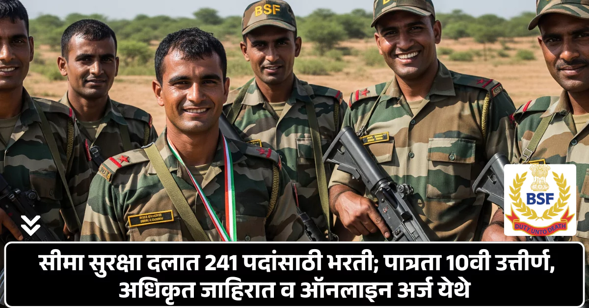 BSF Sports Quota Bharti 2025