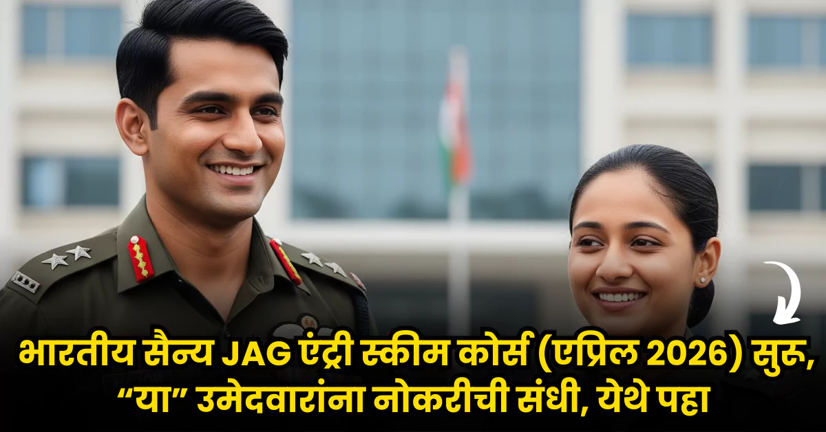 Indian Army JAG Bharti 2025