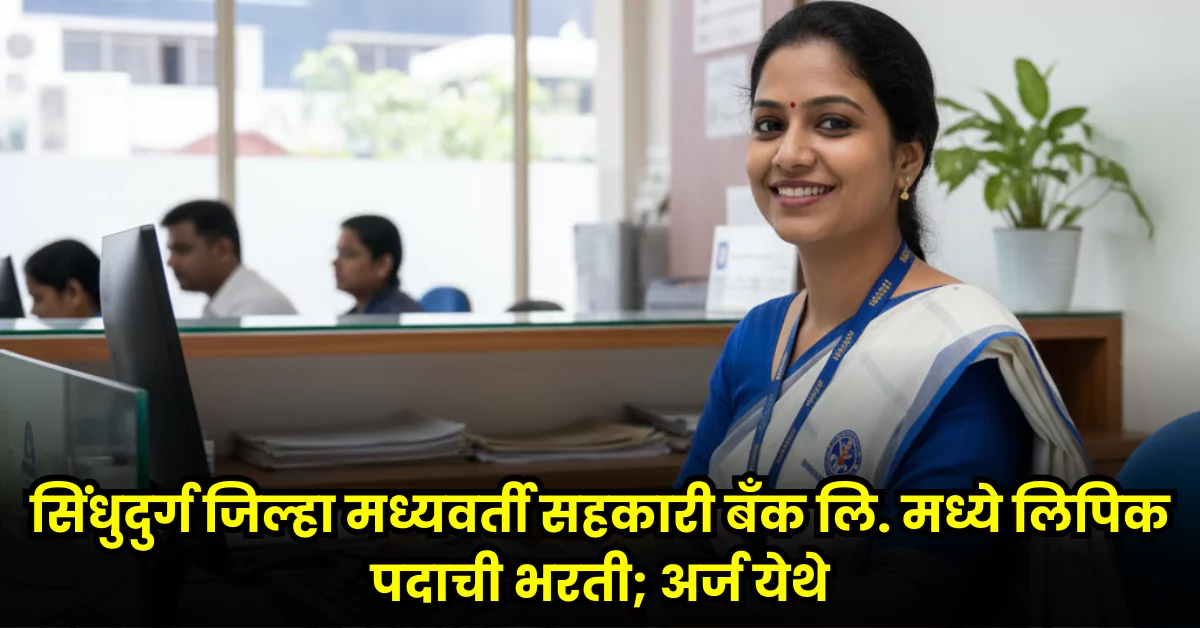 Sindhudurg DCC Bank Bharti 2025