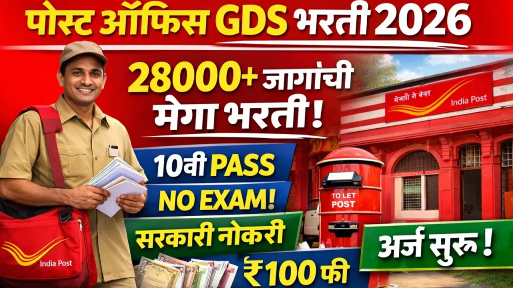 India Post Office GDS Bharti 2026