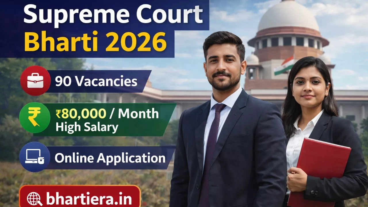 Supreme Court Bharti 2026
