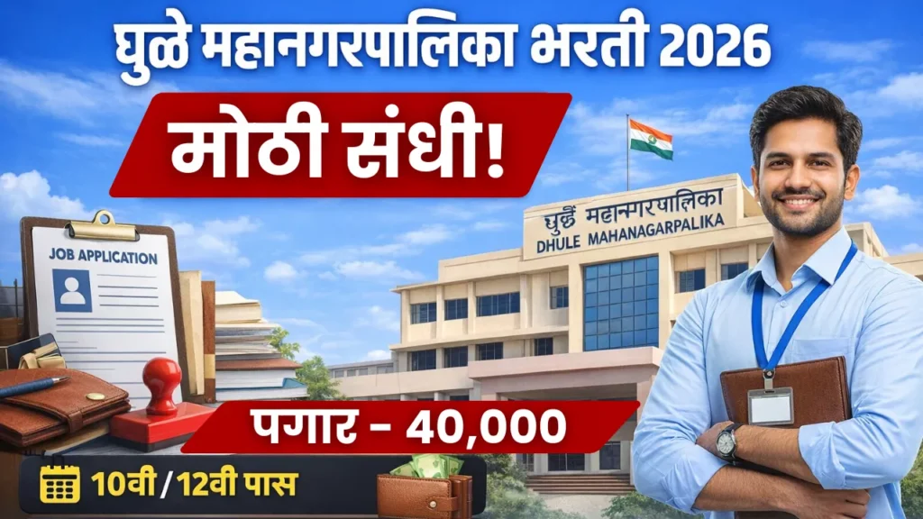 Dhule Mahanagarpalika Bharti 2026