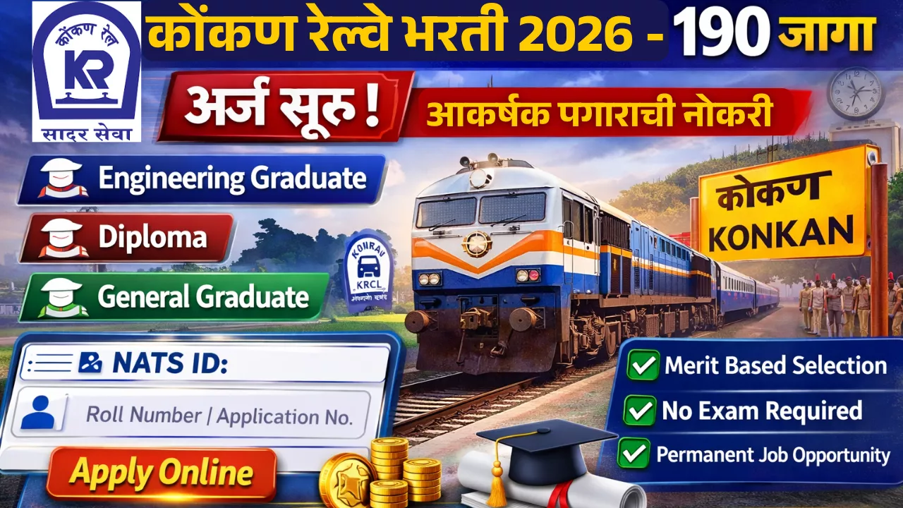 Konkan Railway Bharti 2026