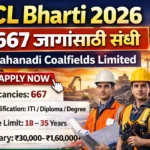Mahanadi Coalfields Limited Bharti 2026