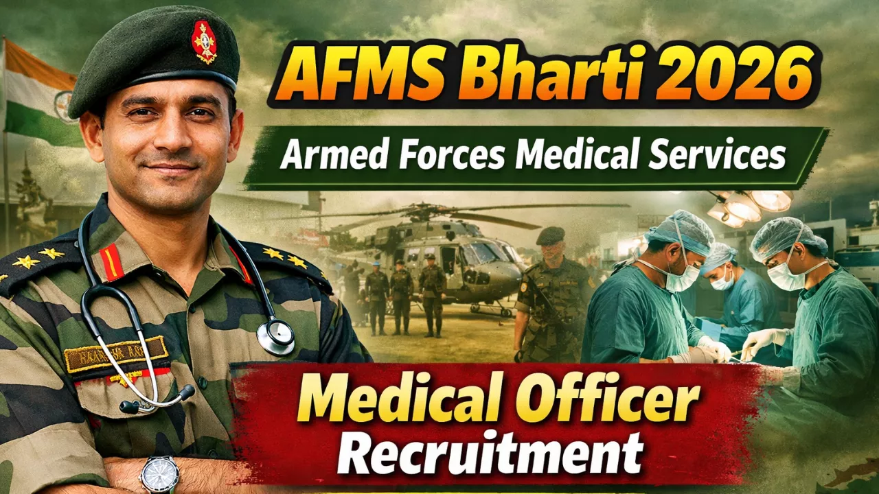 AFMS Bharti 2026