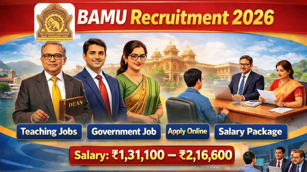 BAMU Recruitment 2026