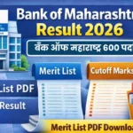 Bank of Maharashtra Result 2026