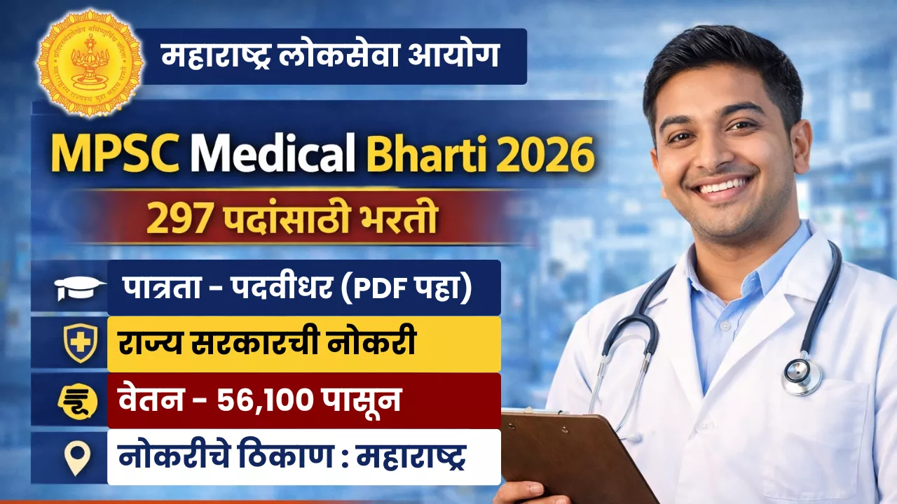 MPSC Medical Officer Bharti 2026