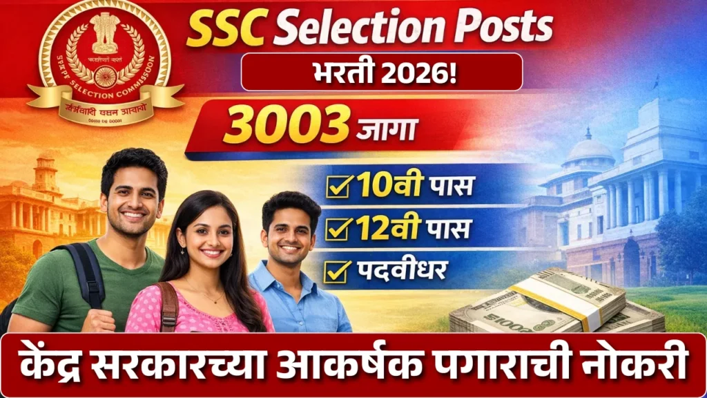 SSC Selection Posts Bharti 2026