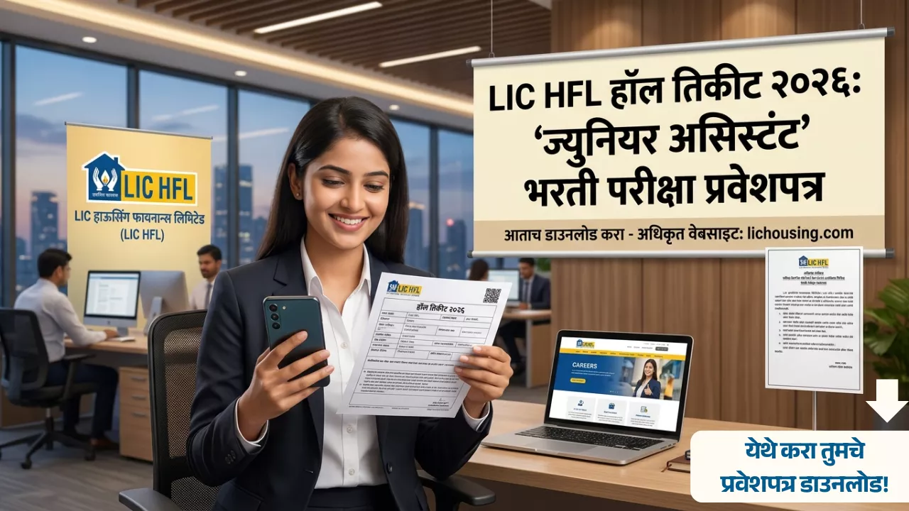 LIC HFL Hall Ticket 2026