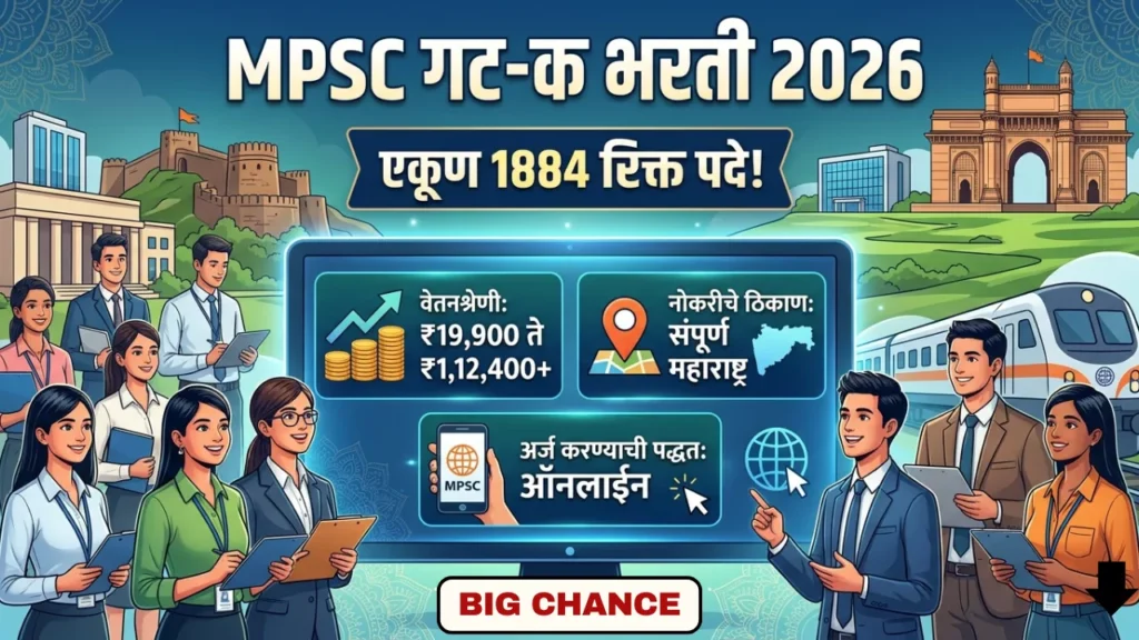 MPSC Group C Bharti 2026