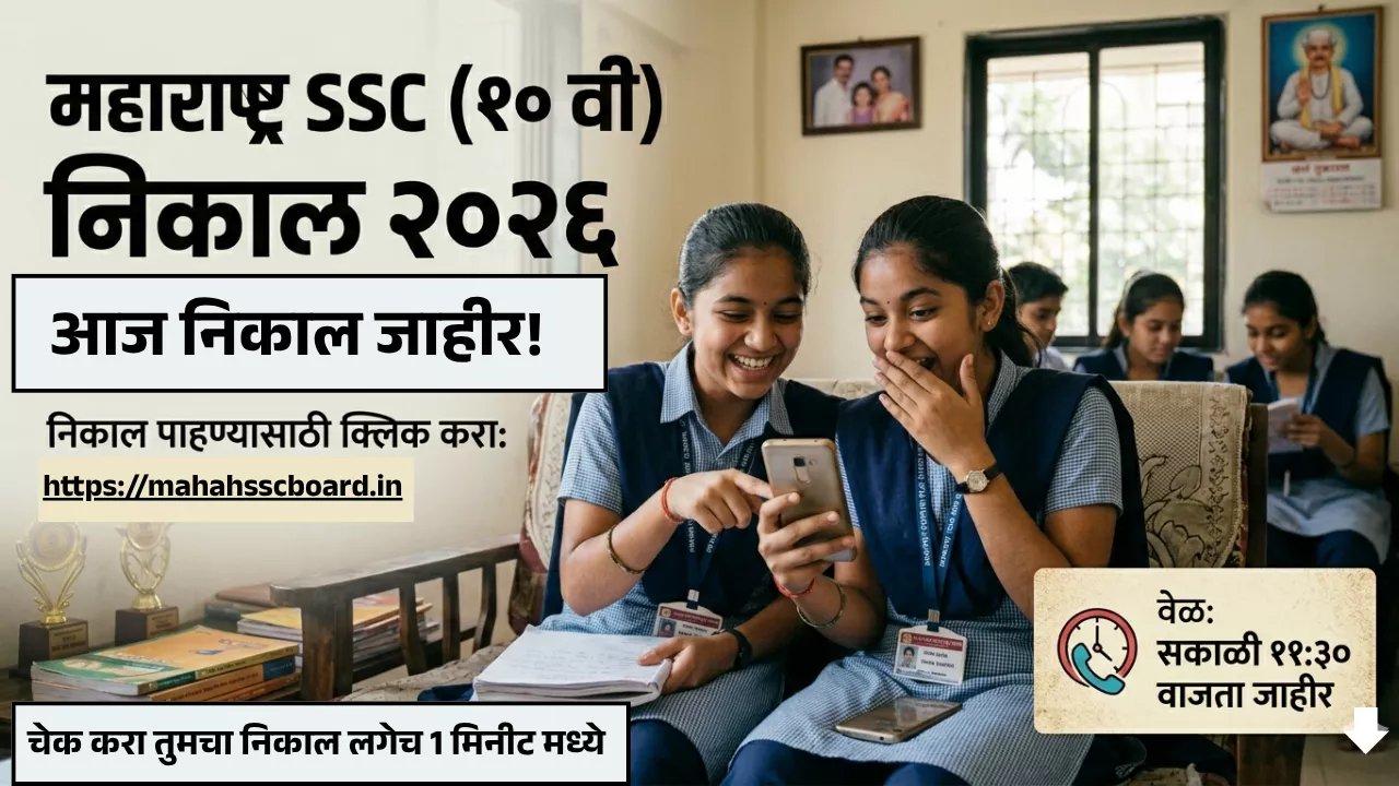 Maharashtra SSC Result 2026