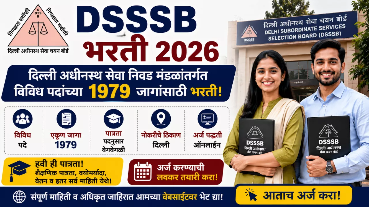 DSSSB Bharti 2026