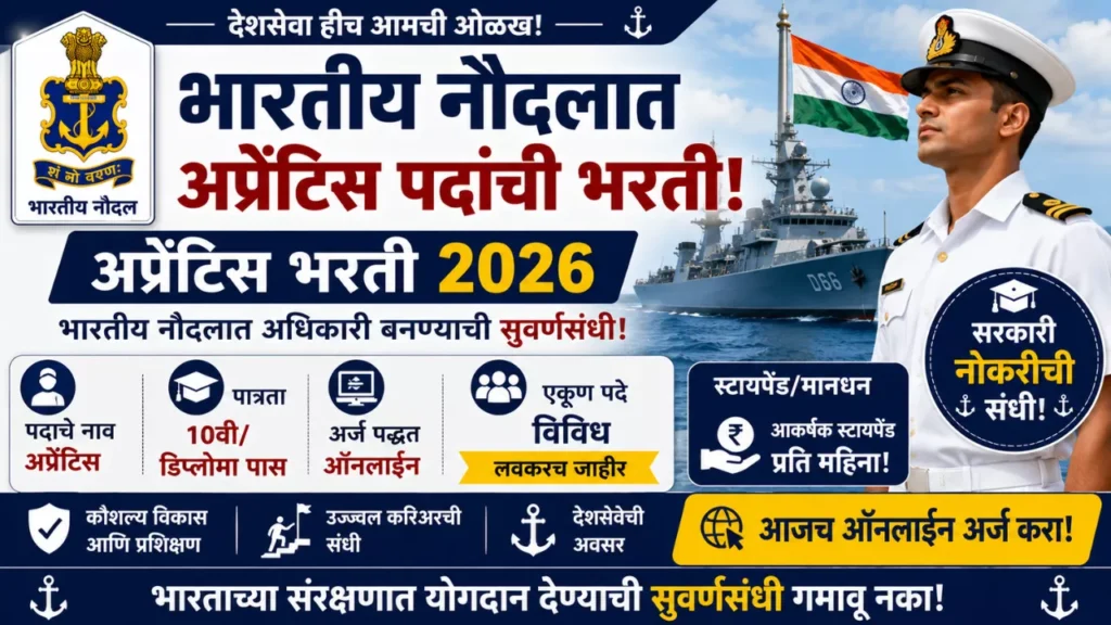Indian Navy Agniveer Apprentice Bharti 2026