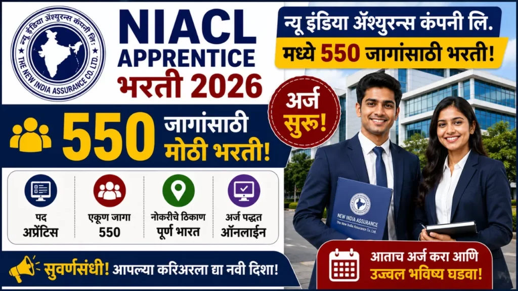 NIACL Apprentice Bharti 2026