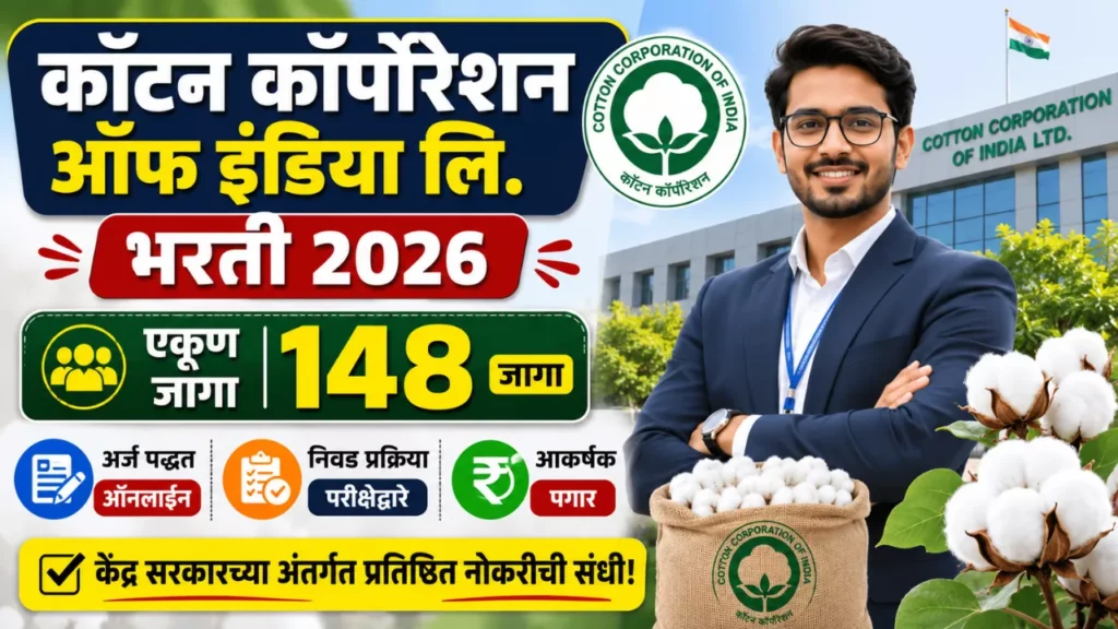 Cotton Corporation Bharti 2026