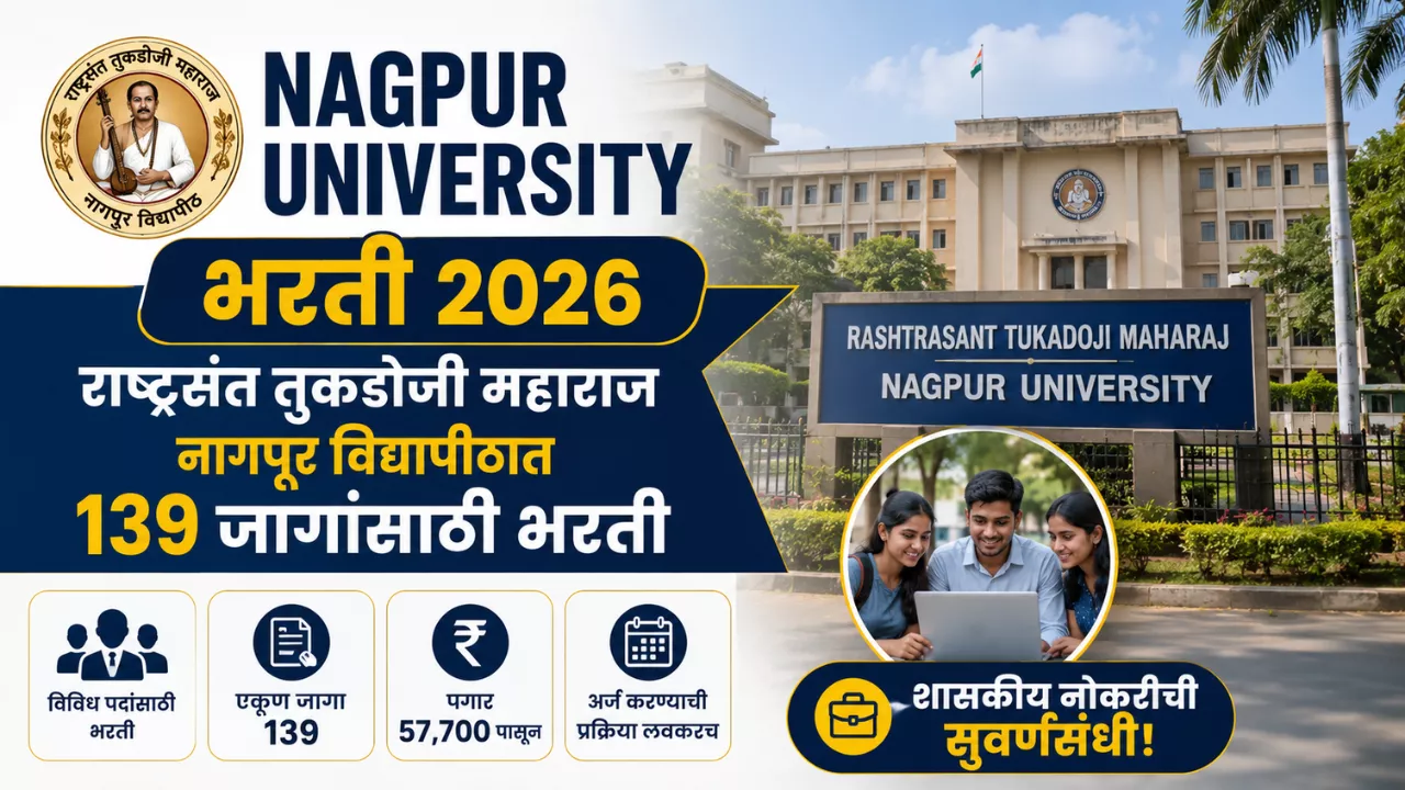 Nagpur University Bharti 2026