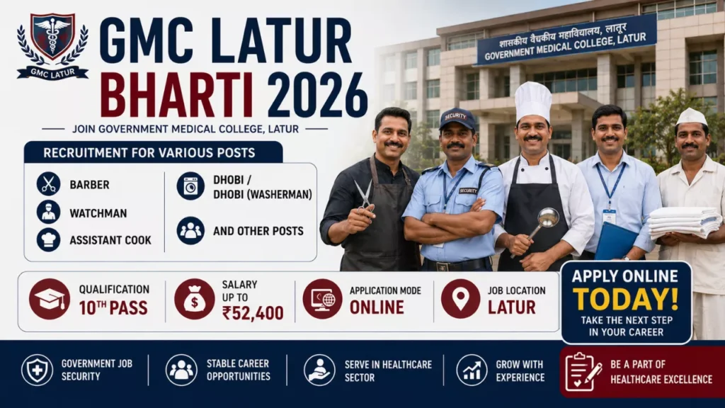 GMC Latur Bharti 2026