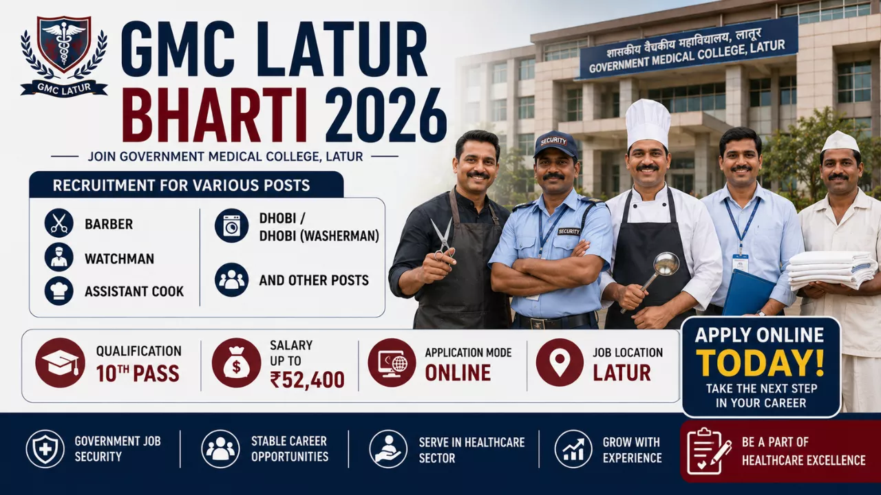 GMC Latur Bharti 2026