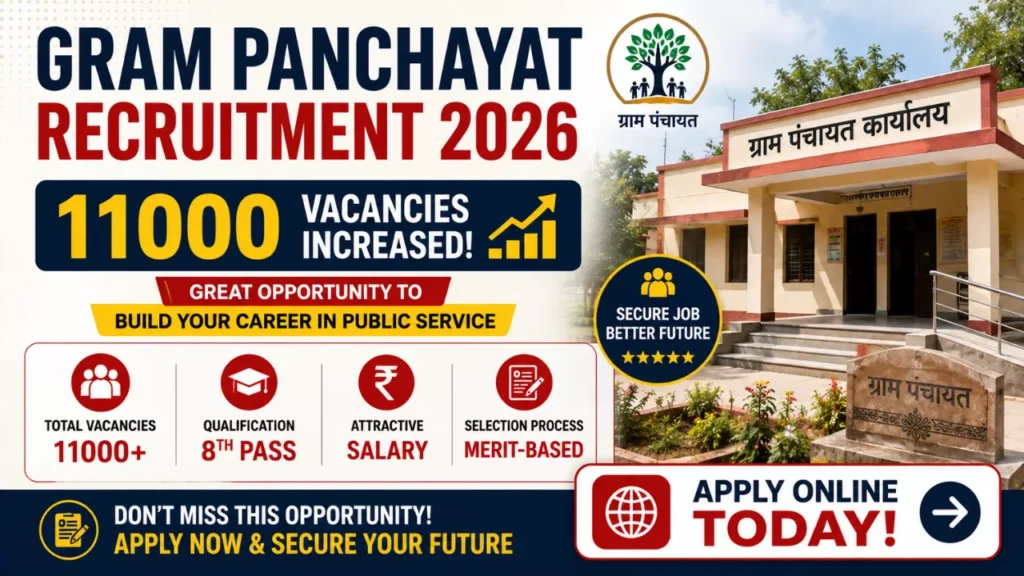Gram Panchayat Recruitment 2026