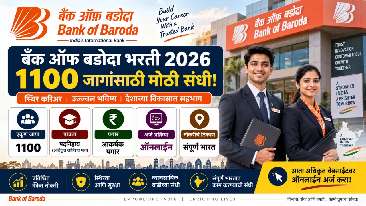 Bank of Baroda Bharti 2026