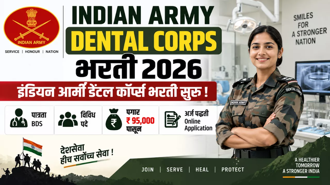 Indian Army Dental Corps Bharti 2026
