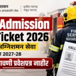MFS Admission Hall Ticket 2026