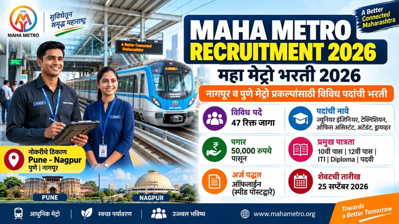 Maharashtra Metro Bharti 2026