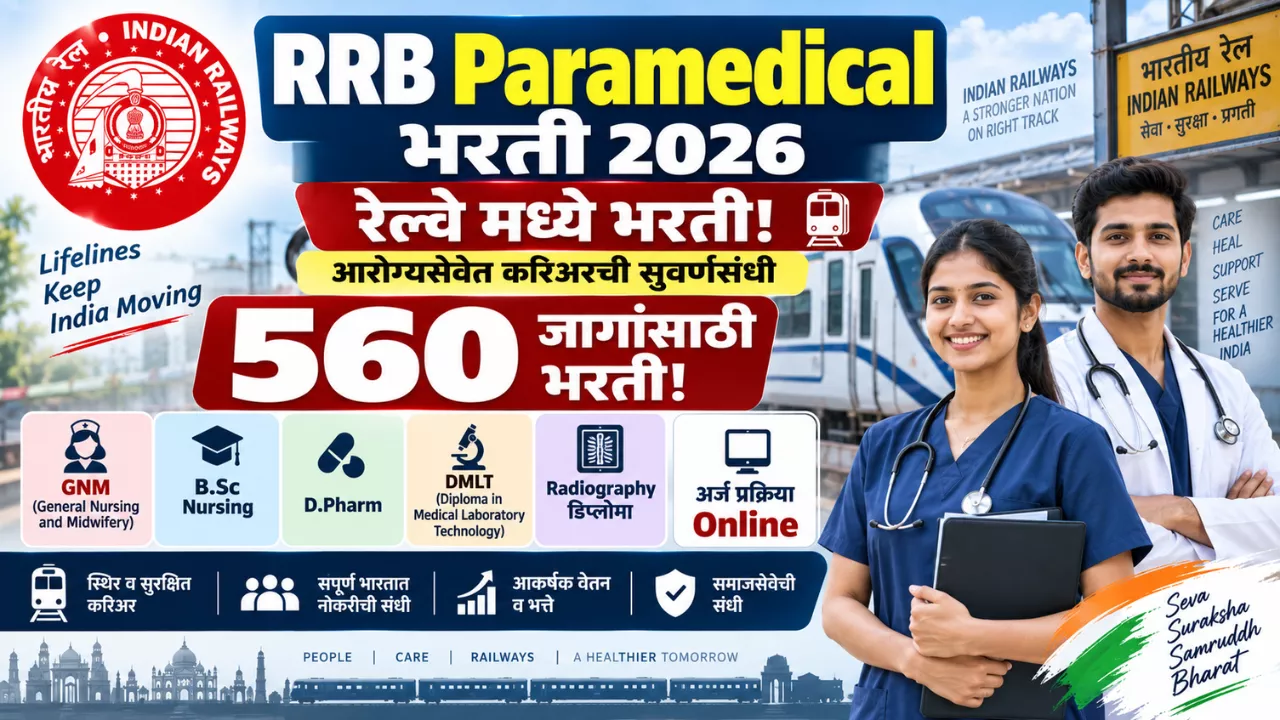 RRB Paramedical Bharti 2026