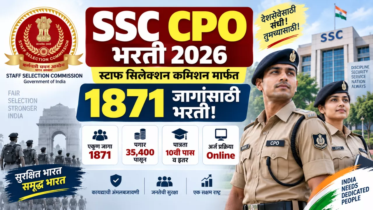 SSC CPO Bharti 2026