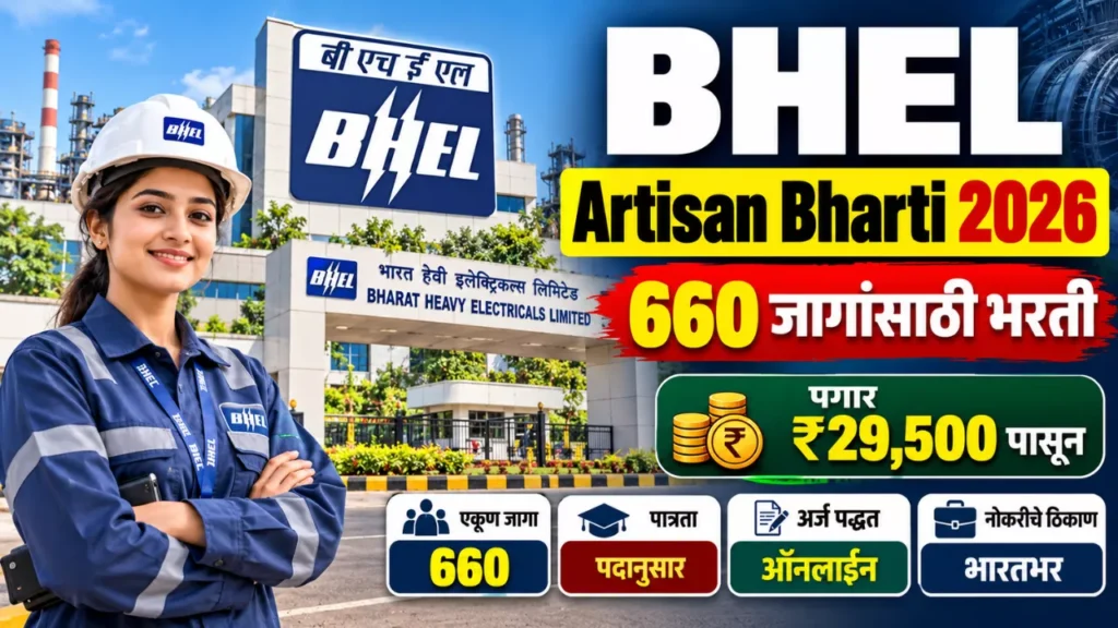 BHEL Artisan Bharti 2026