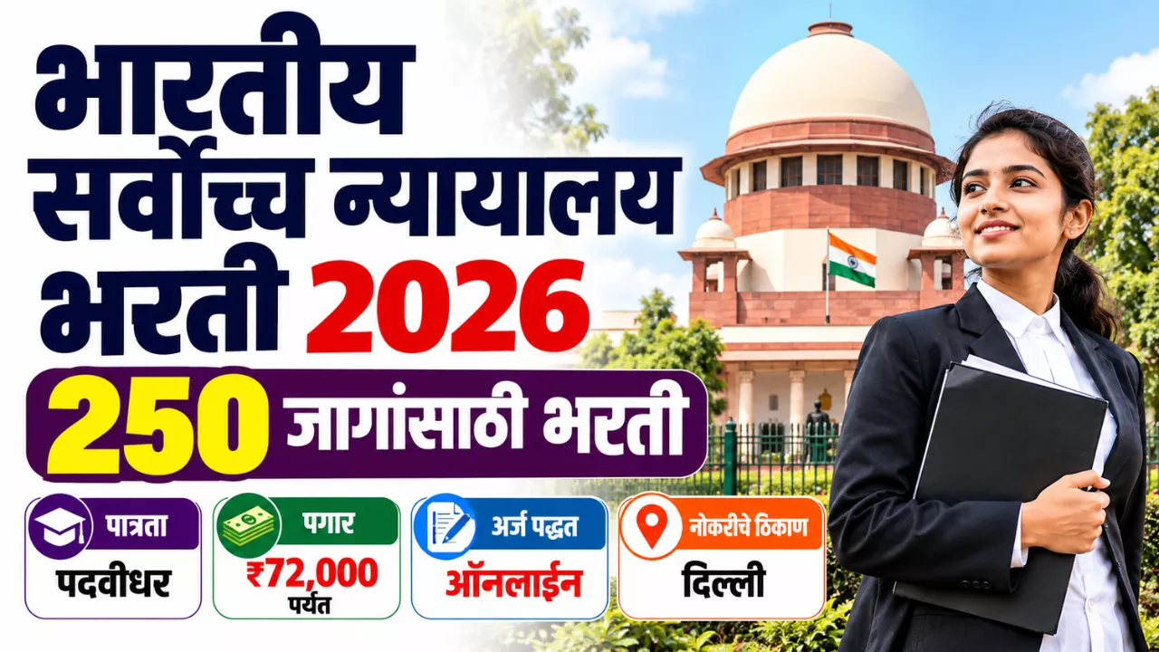 Supreme Court Bharti 2026