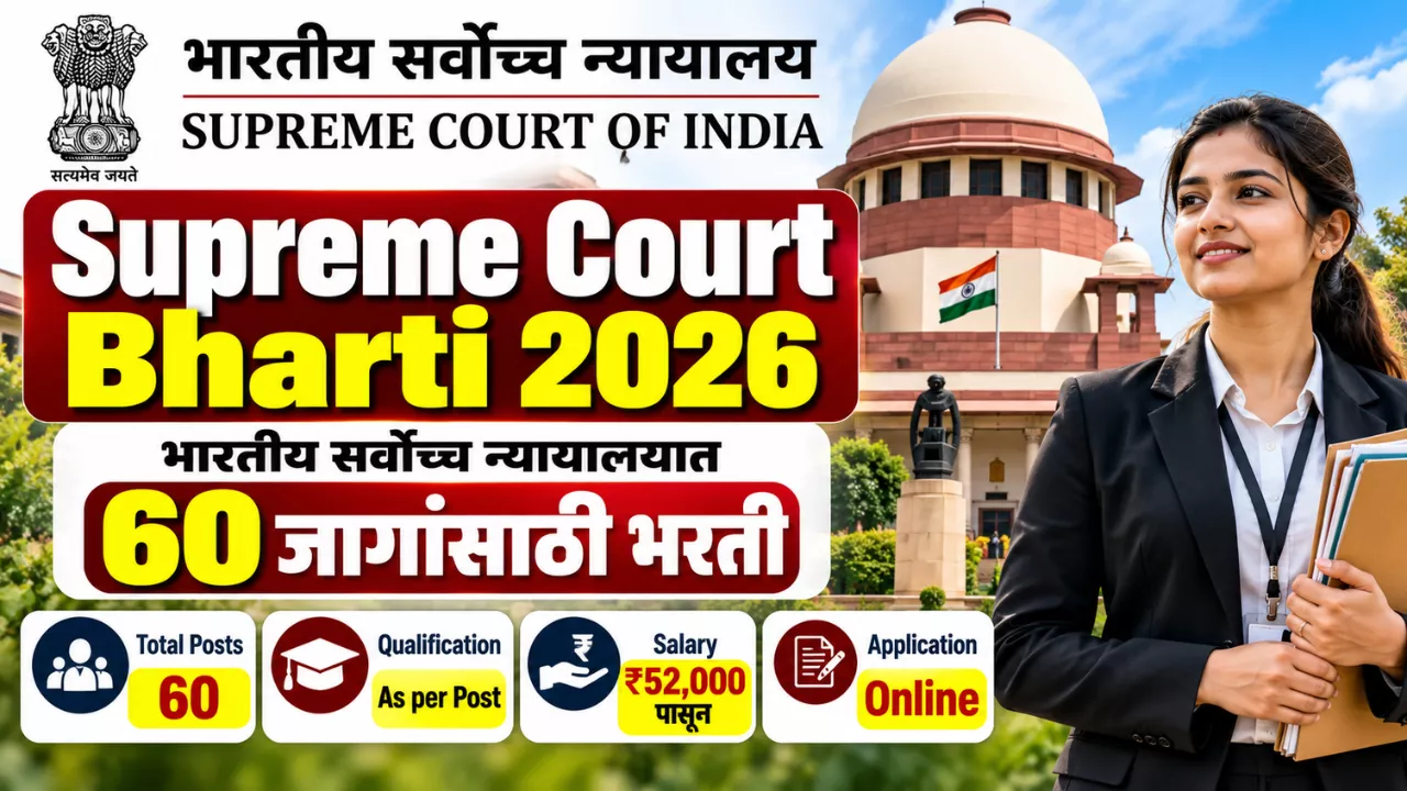 Supreme Court Bharti 2026